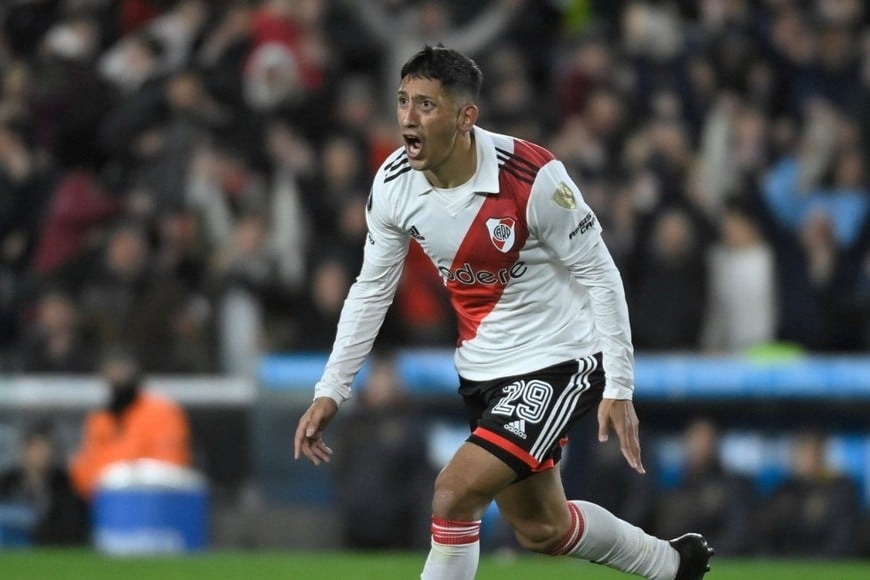 El grito de Aliendro para la clasificación de River.