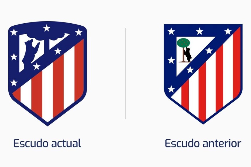 Atlético de Madrid volverá a lucir su antiguo escudo.