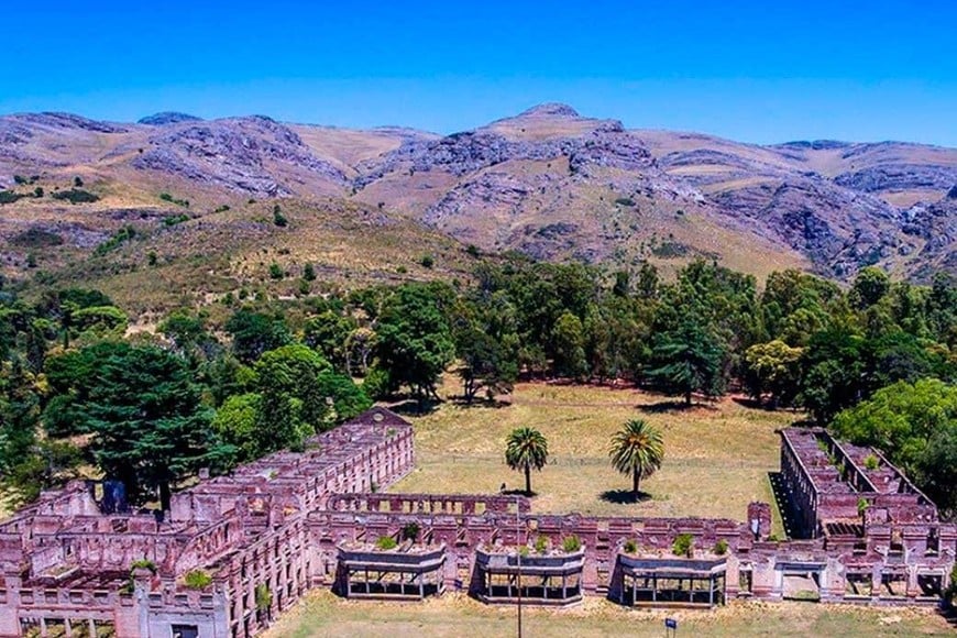 Hotel en ruinas Sierra Ventana