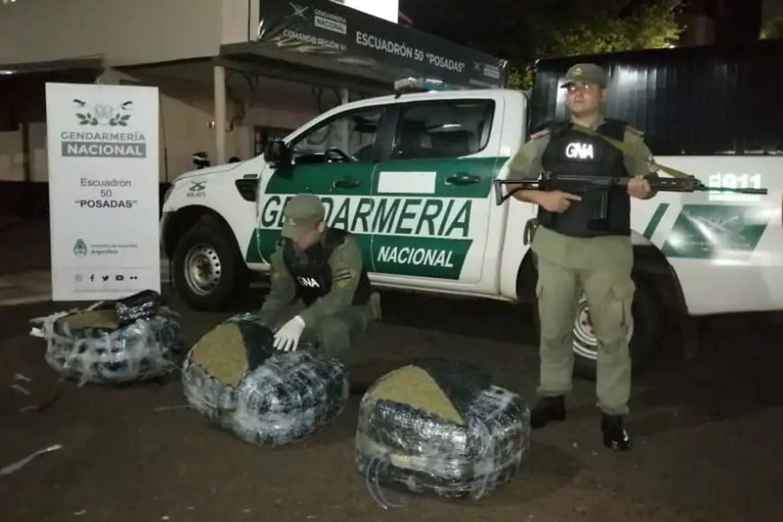 Crédito: Gendarmería Nacional.