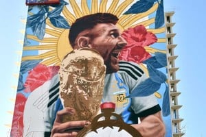 Mural Messi Mundo