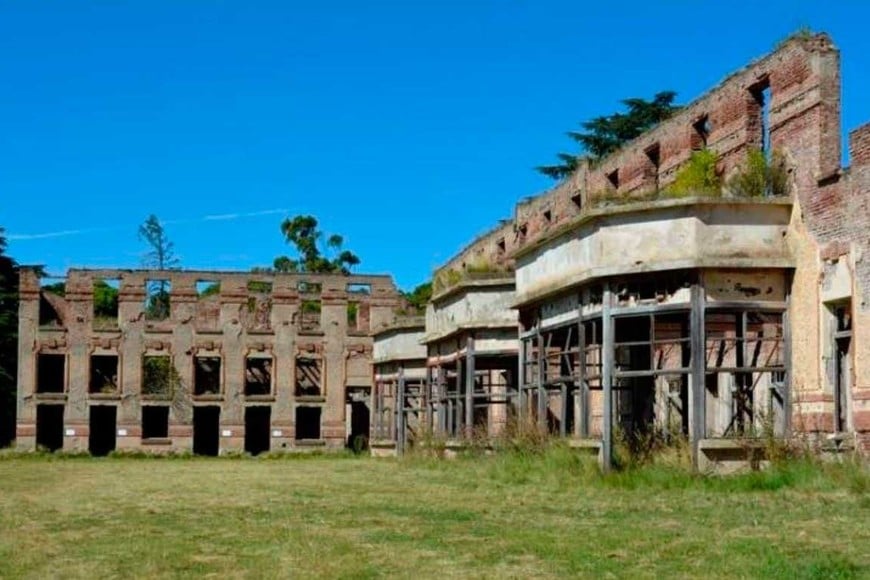 Hotel en ruinas Sierra Ventana