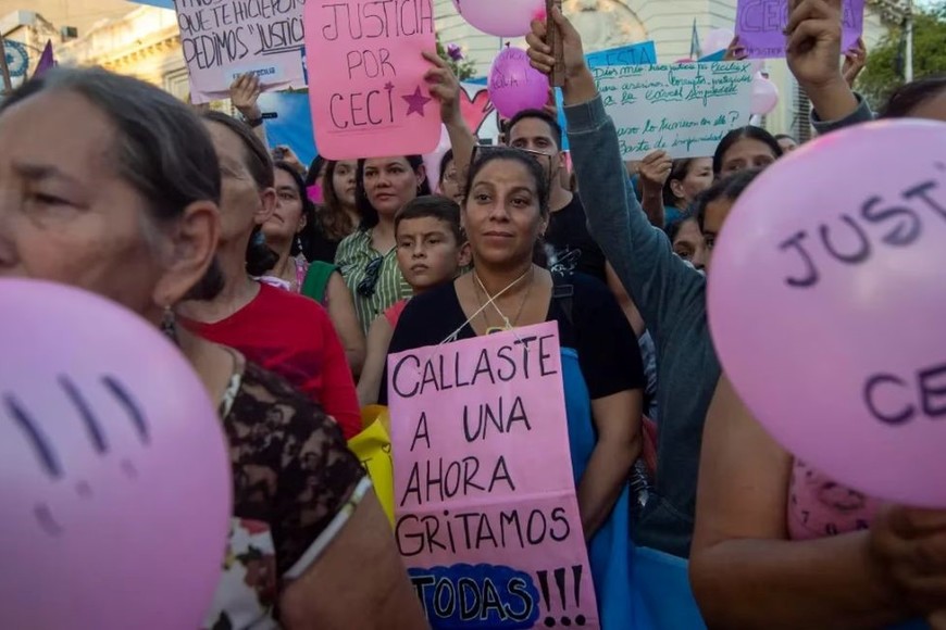 Marcela Acuña acusó a su hijo por el femicidio de Cecilia