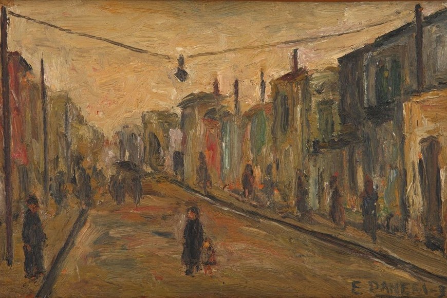 "Calle de la Boca". Foto: Museo Nacional de Bellas Artes