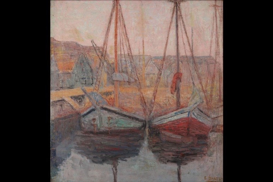 "Barcas". Foto: Museo Nacional de Bellas Artes