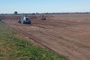 La obra se concreta en el sector sureste de la zona rural del distrito.