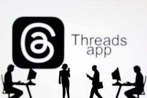 Meta Threads app logo is seen in this illustration taken, July 6, 2023. REUTERS/Dado Ruvic/Illustration