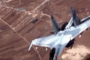 Aviones de combate rusos interfirieron con drones estadounidenses en misión contra objetivos de Estado Islámico en Siria