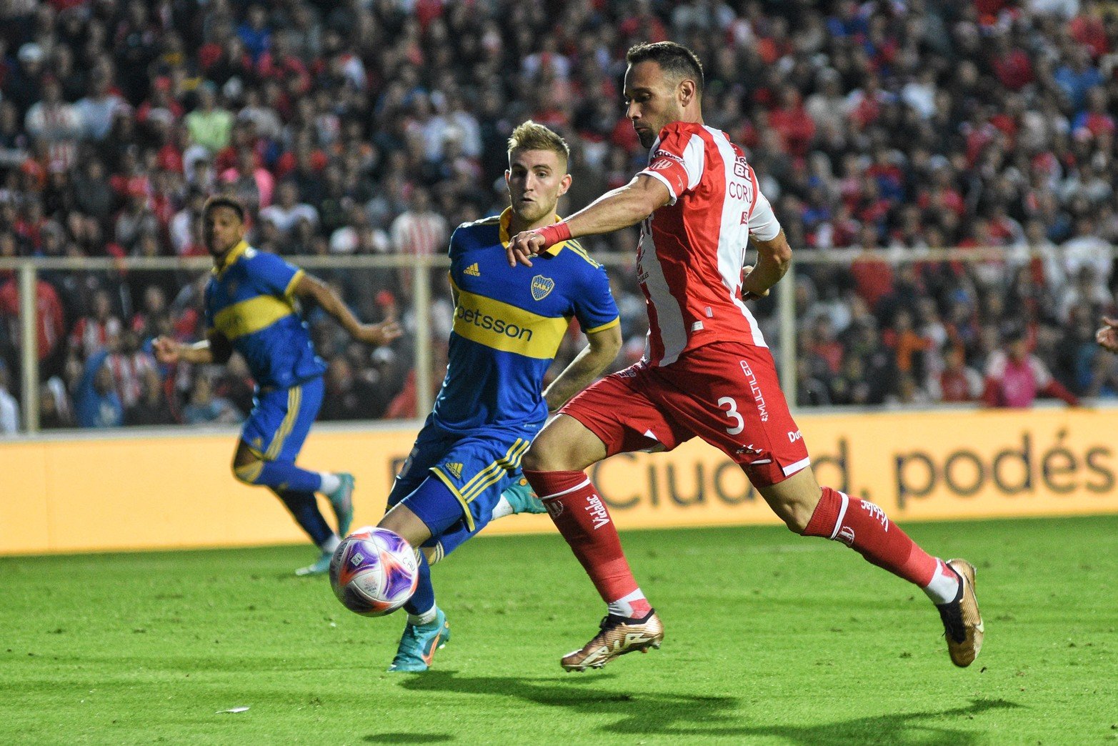 Con el VAR como protagonista, Unión empató 0 a 0 con Boca en Santa Fe. Foto: Pablo Aguirre