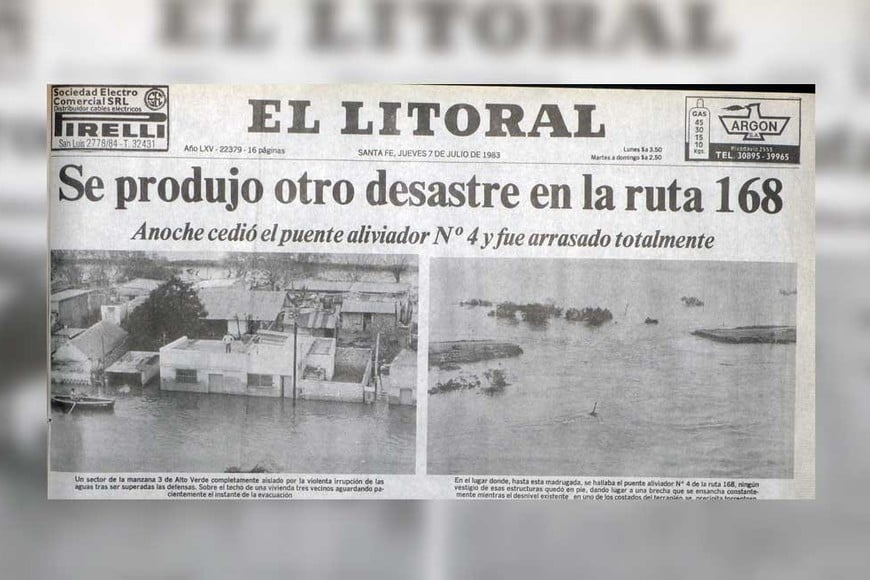 Crecida Rio Parana 1983