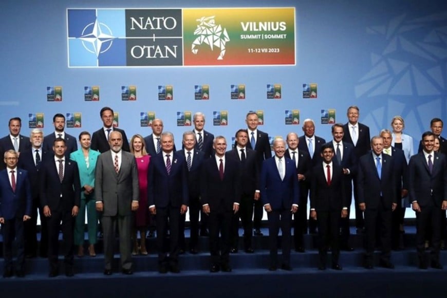Cumbre de la OTAN en Vilna.