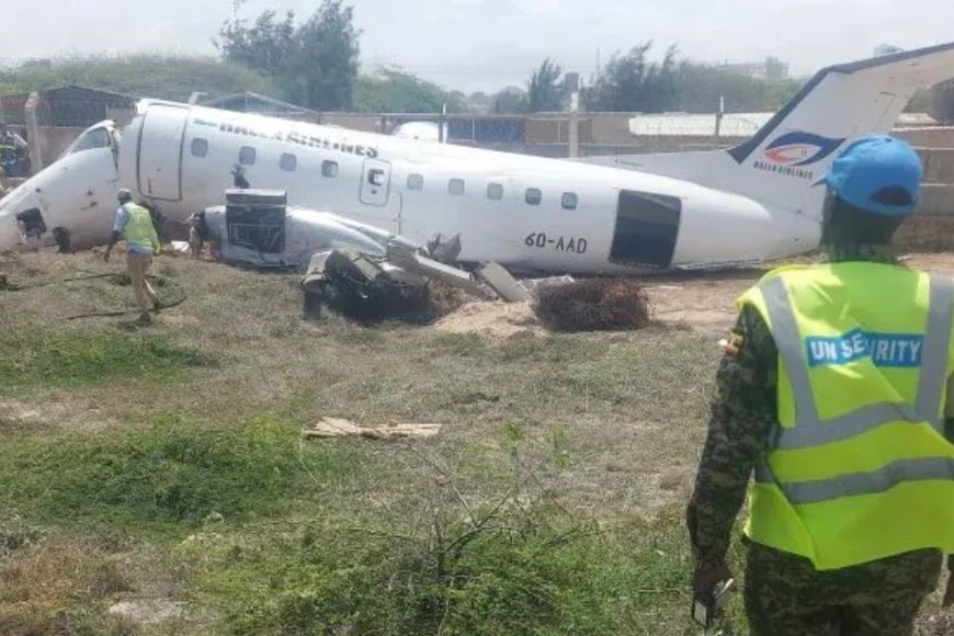 Un avión de Halla Airlines realizó un aterrizaje de emergencia