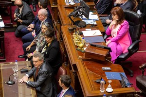 En los últimos cuatro meses, el Senado sólo se reunió el 11 de mayo, para escuchar al jefe de Gabinete, Agustín Rossi. Crédito: Archivo NA.