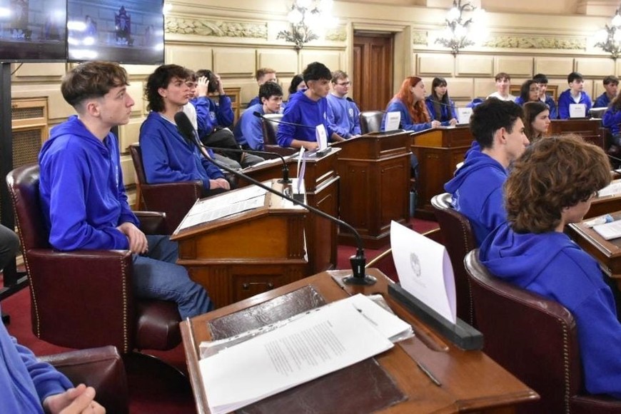 De las actividades formaron parte alumnos, docentes y directivos de la Escuela Técnico Profesional Nº 298 “Don Miguel Manfredy” de Franck. "Fue muy grato recibirlos, escucharlos, compartir”, compartió Rubén Pirola.