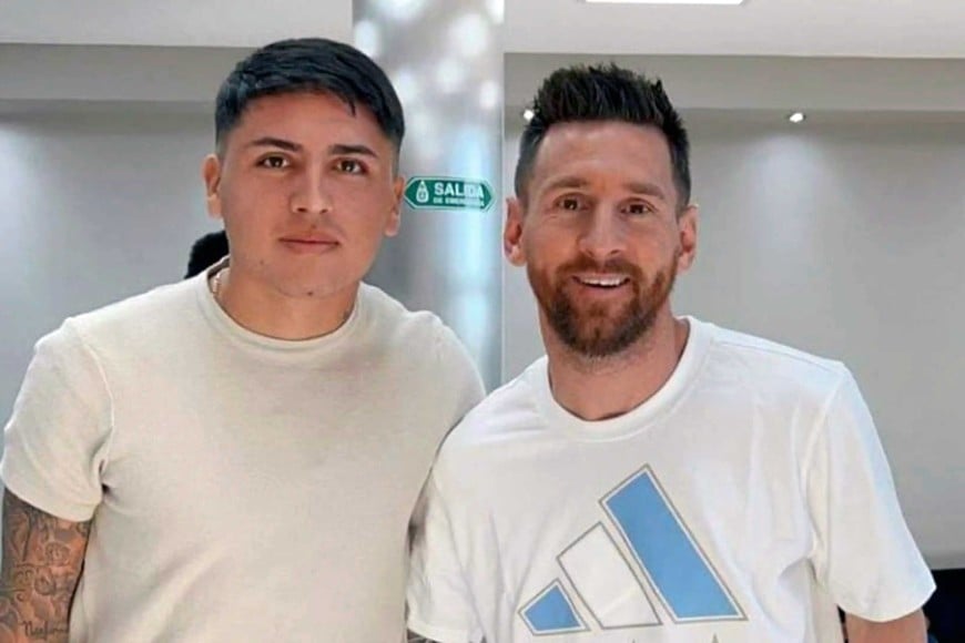 La "Joya" sabalera jugará con Messi.