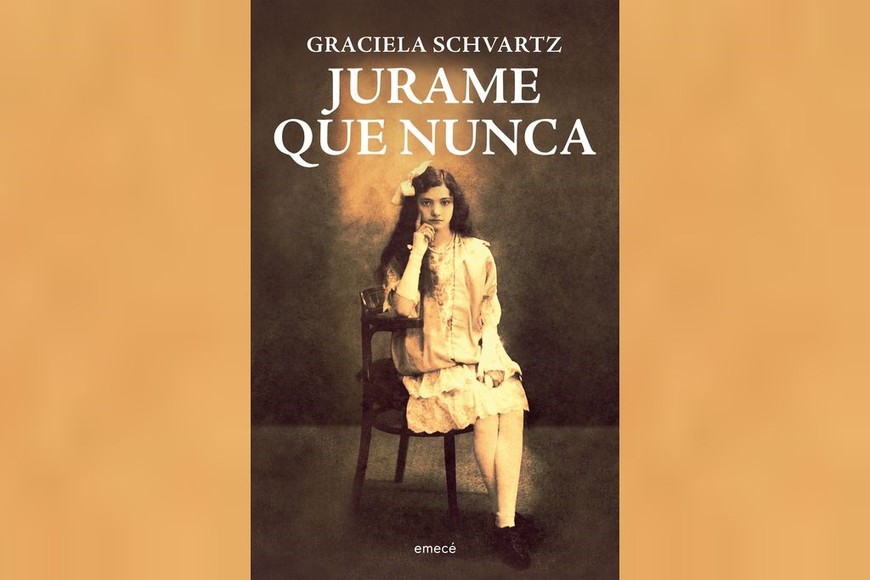 "Jurame que nunca", novela de Graciela Schvartz, editada por Emecé.