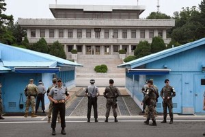 Intervención de la ONU en la frontera de las dos Coreas.
