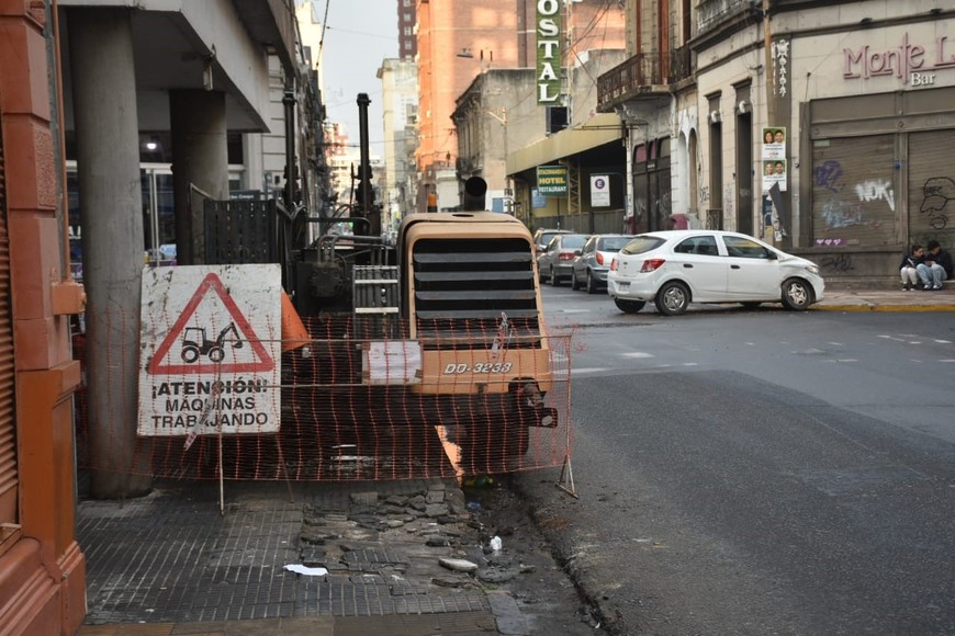 Así quedó uno de los autos involucrados. Crédito: Flavio Raina