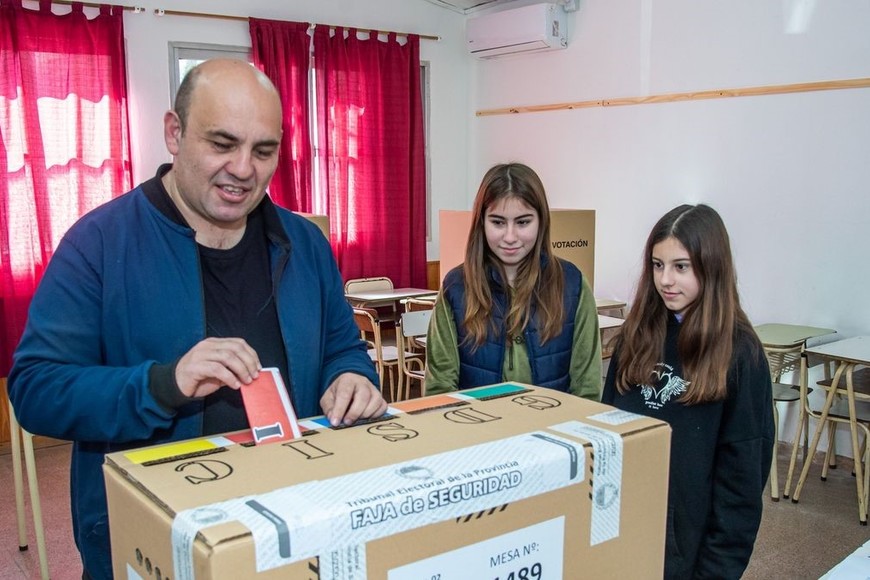 En Esperanza el actual concejal de 47 años, Rodrigo Müller, fue el candidato más votado para la categoría intendente con 7051 sufragios.