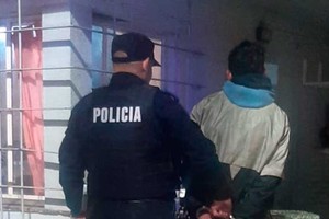 El delincuente fue trasladado a la Seccional 9na.