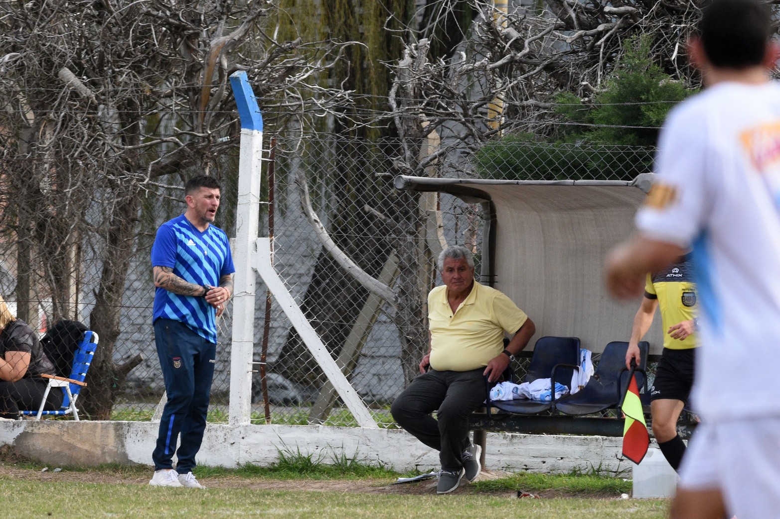 Por la liga santafesina de fútbol,  Ciclón Racing recibió a El Quillá. Ganó la visita 2 a 0.