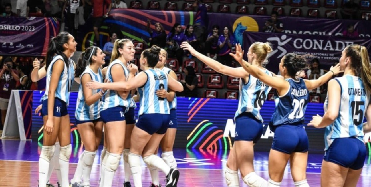 La Sub 21 de Argentina ganó medalla de bronce en Copa Panamericana de vóleibol femenino