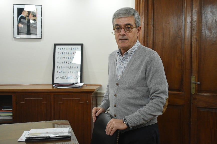 Walter Agosto, ministro de Economía de Santa Fe. Foto: Pablo Aguirre