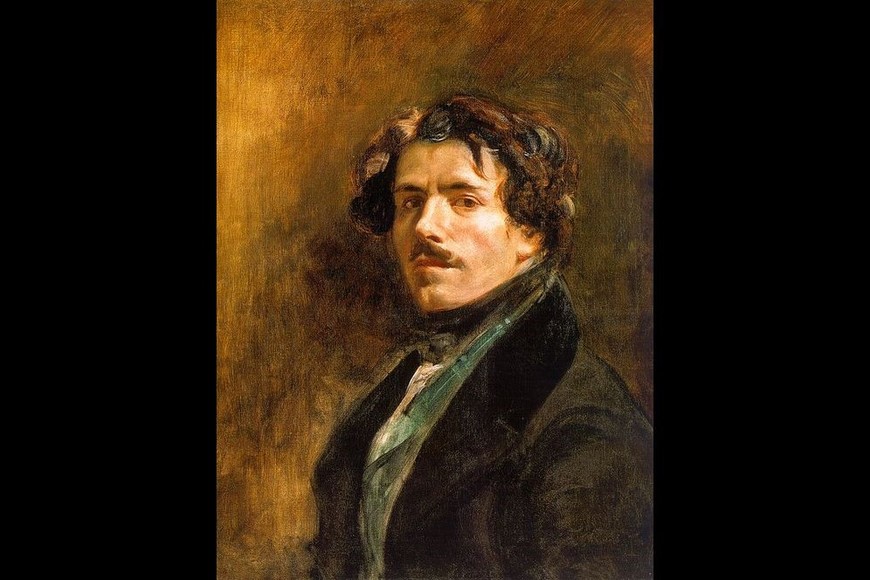 Autorretrato de Delacroix. Foto: Archivo
