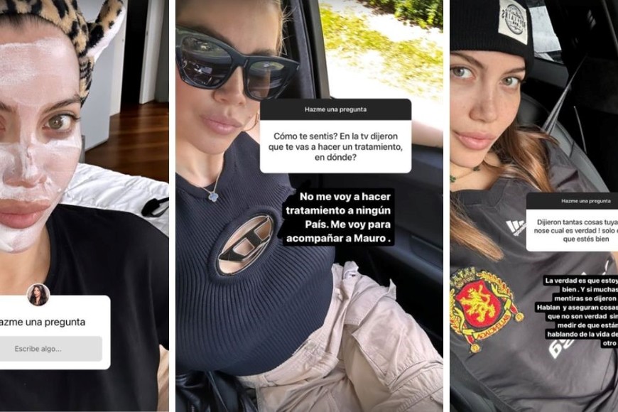 Por Instagram, la modelo comentó su cómo se encuentra y desmintió algunos rumores.