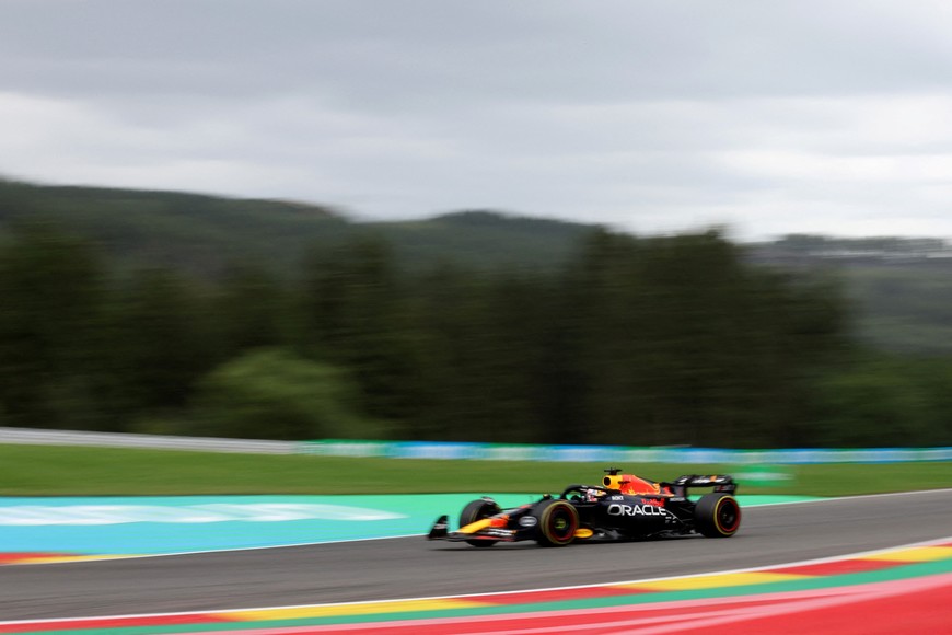 Formula One F1 - Belgian Grand Prix - Spa-Francorchamps, Spa, Belgium - July 30, 2023
Red Bull's Max Verstappen during the race REUTERS/Stephanie Lecocq