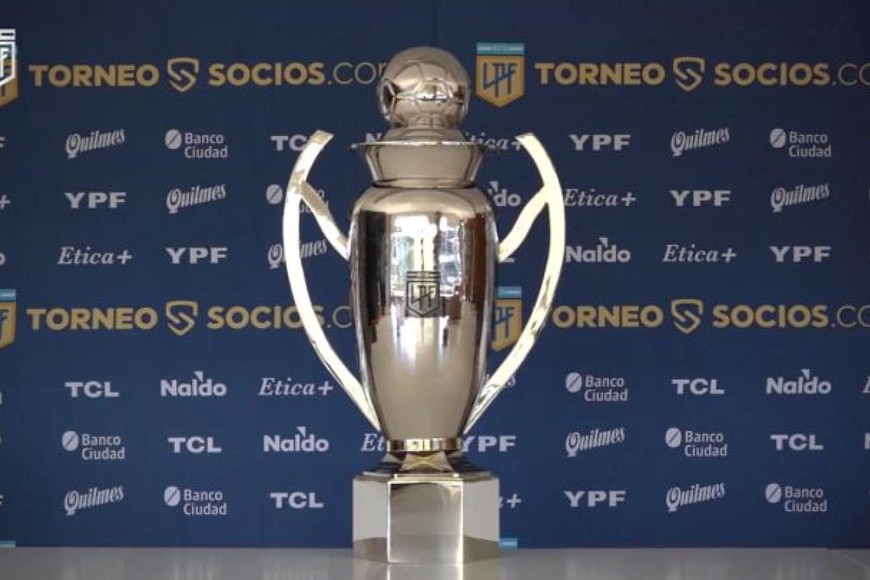 Trofeo de la Copa de la Liga.