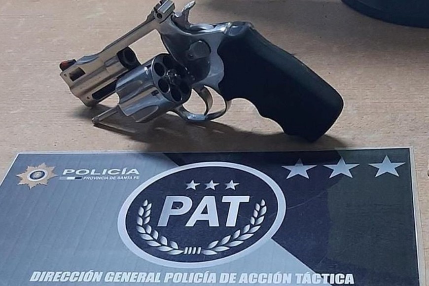 El revólver 357 Magnum utilizado para asesinar a "Pandu" Ojeda permitió vincular a la banda "Lammp" con otros crímenes.