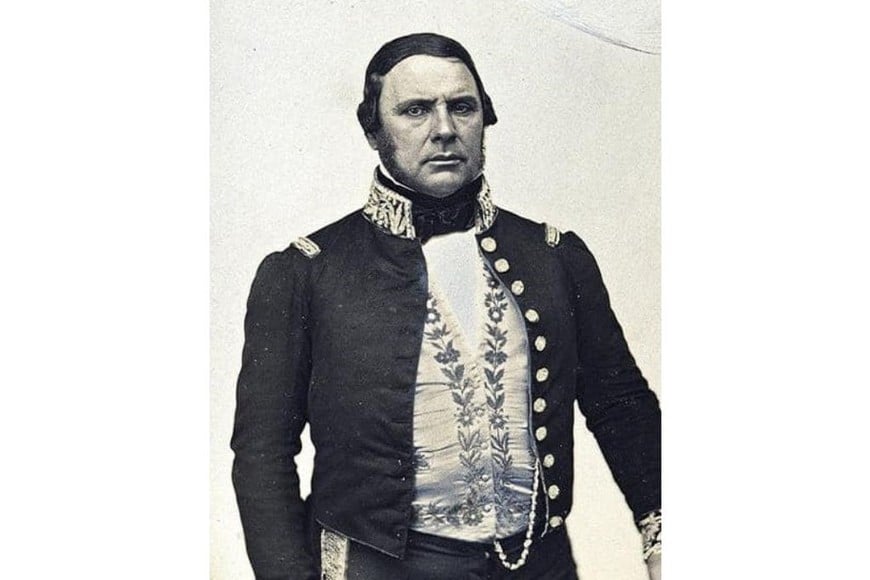 Daguerrotipo del General Justo José de Urquiza (1854).