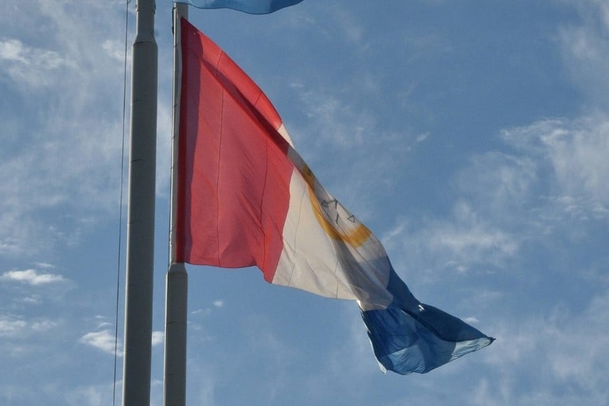 Bandera de la provincia de Santa Fe. Crédito: Archivo El Litoral