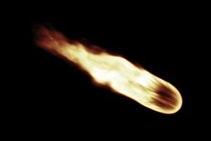 Una "bola de fuego" atravesó el cielo de Chubut y se precipitó a tierra.