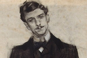 Fragmento del retrato de José León Pagano. Foto: Museo Nacional de Arte de Cataluña
