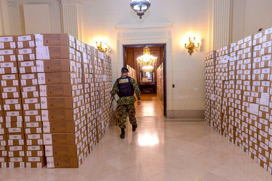 Las urnas estarán custodiadas por personal de fuerzas federales.