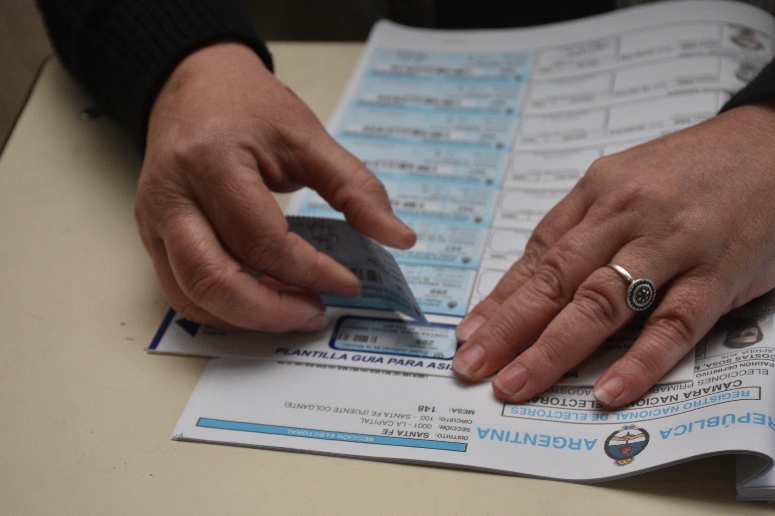 Jornada de elecciones nacionales PASO en la ciudad.