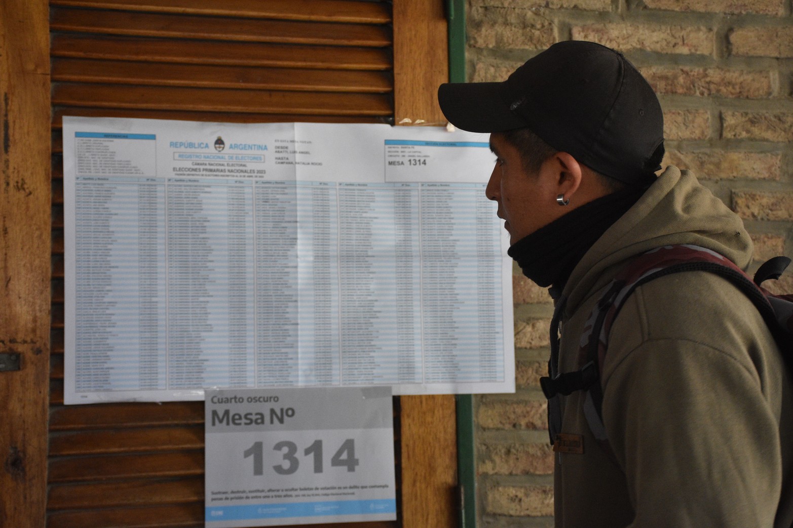 Jornada de elecciones nacionales PASO en la ciudad.