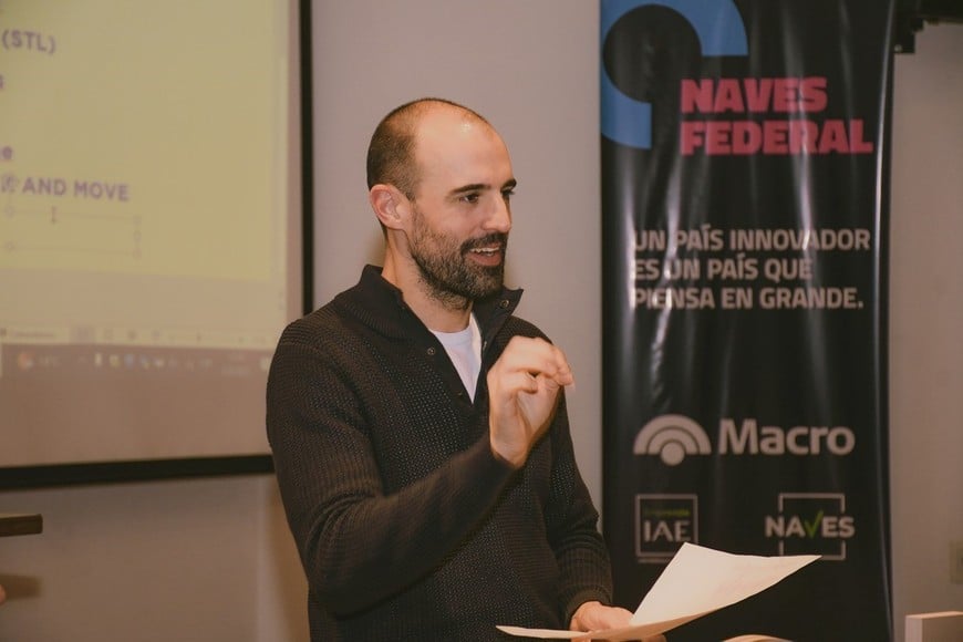 Juan Ignacio Zavala, representando del Centro de Entrepreneurship IAE Business School.