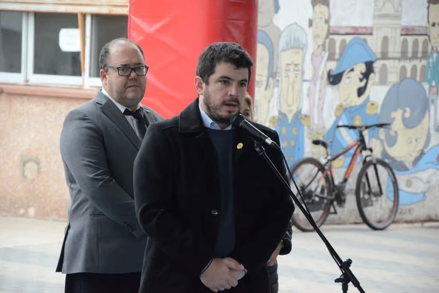 El intendente Leonel Chiarella fue alumno y presidente del Centro de Estudiantes del Industrial.