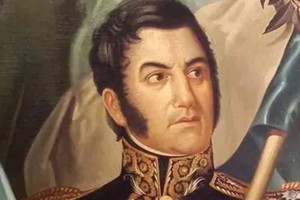 Retrato del General José de San Martín.