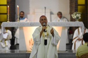 Sergio Fenoy, arzobispo de Santa Fe. Crédito: Manuel Fabatia.