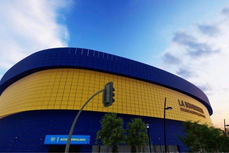 Avanza el proyecto de ampliación del estadio de Boca.