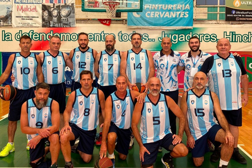 Habrá representantes santafesinos en el Mundial de Maxibásquet en categorías +40, +50 y +55.