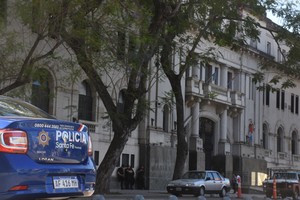 la audiencia se desarrolló en los tribunales de la capital provincial. Crédito: Luis Cetraro.