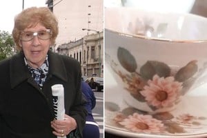 Se pudo saber que en una de esas tazas tomó el té la primera víctima de Yiya Murano, Nilda Gamba.