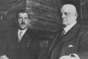 Nikolai Orloff con Jean Sibelius en 1931 en Finlandia. Foto: Andrei Rudnev, "Sibelius", p.105.