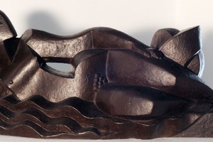 “Ninfa recostada”, de Curatella. Foto: Museo Nacional de Bellas Artes