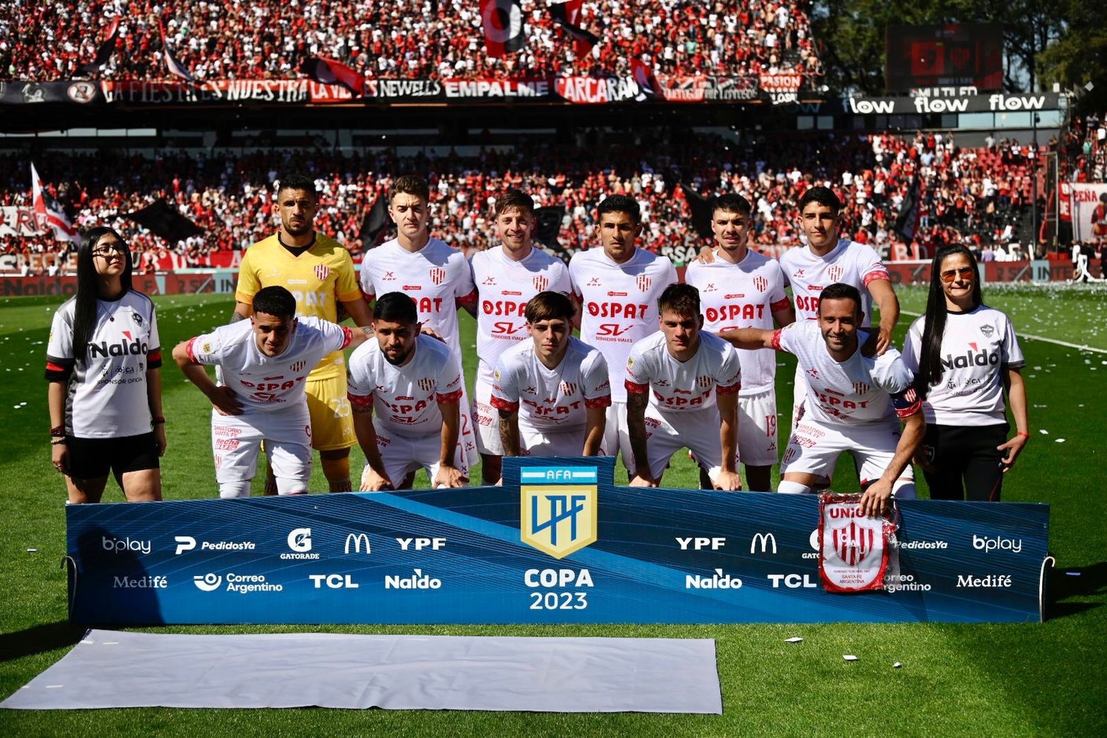 El equipo titular con que salió Unión a enfrentar a Newell´s.